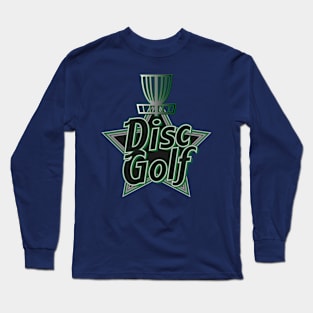 Disc Golf Star Long Sleeve T-Shirt